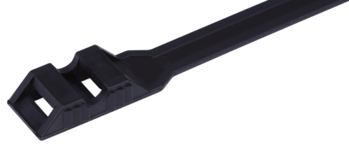 Opaska kablowa PA12, odporna na UV, czarna 132×9mm D=4-27mm PA12 132-12 TRACON