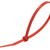 Opaska kablowa czerwona 200×3.6mm D=2-50mm PA6.6 170P TRACON