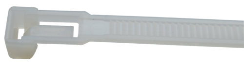 Opaska kablowa wielokrotnego użycia, bezbarwna 250×7.6mm D=10-65mm PA 6.6 260-NY TRACON
