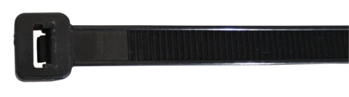 Opaska kablowa standardowa, czarna 98×2.5mm D=1-21mm PA6.6 121PR TRACON