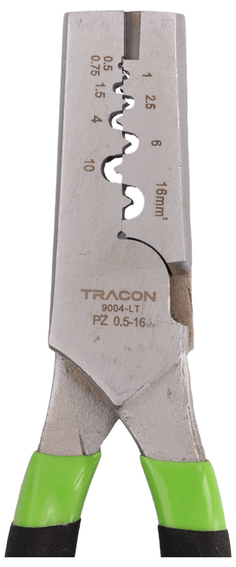 Praska do tulejek izolowanych, nieizolowanych i podwójnych 0.5-16mm2 9004-LT TRACON