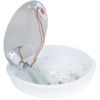 Naścienna oprawa hermetyczna LED, zm. barwa, czujnik ruchu 230VAC 12W 1200lm ADAMS12W TRACON