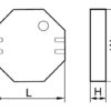 AMPLALE2-1 Wzmacniacz sygnału do taśm LED 12-48 VDC max. 8 A AMPLALE2 TRACON