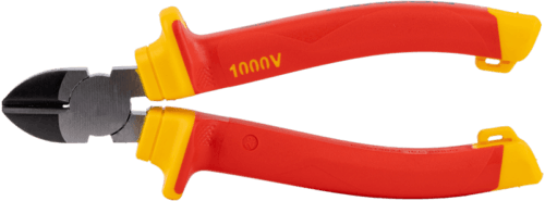 CC-1000-1 Szczypce zaciskowe boczne, izolowane do 1000V AC 1000V L= 160mm 240g CC-1000 TRACON