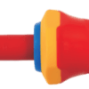 Wkrętak combiprofil izol. do 1000 V uchwyt czerwony/żółtyCDDK6208