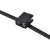 Opaska kablowa z klipsem 4.8×200mm PA6.6 CSKT TRACON