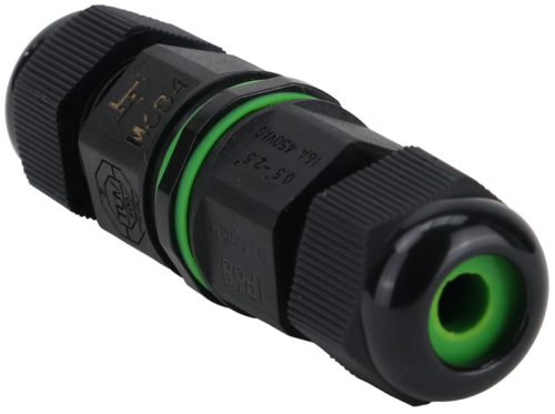 Hermetyczne złącze kablowe z dławikami 0.5-1.5 mm2 IP68 PA6.6 CST15B TRACON