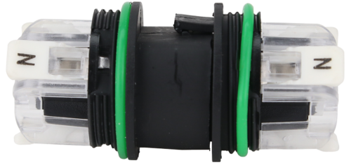 Hermetyczne złącze kablowe z dławikami, z szybkozłączką 3×1-3×2.5 mm2 IP68 PA6.6 CST25F TRACON