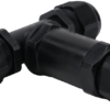 Hermetyczne złącze kablowe z dławikami, kształt T 0.5-4 mm2 IP68 PC+PA6.6 CST4-T TRACON