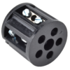 Hermetyczne złącze kablowe z dławikami, kształt T 0.5-4 mm2 IP68 PC+PA6.6 CST4-T TRACON
