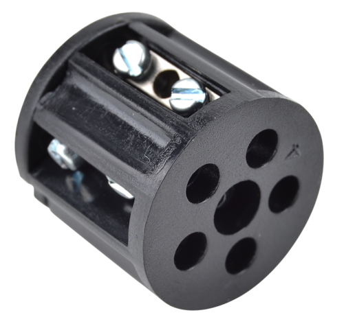Hermetyczne złącze kablowe z dławikami, kształt T 0.5-4 mm2 IP68 PC+PA6.6 CST4-T TRACON