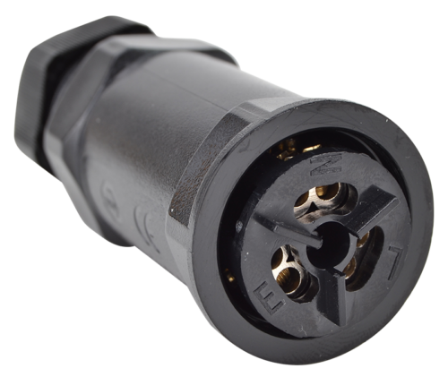 Trójnik typu T przedłużacza z obudową uszczelniającą 0.5-4 mm2 IP68 PC+PA6.6 CST4-T3P TRACON