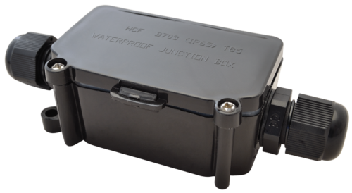 Hermetyczne złącze kablowe w puszce 3×1.5 mm2 IP68 PA6.6 CSTBOX TRACON