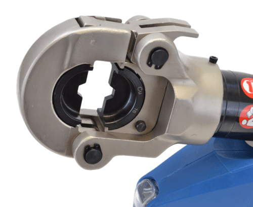 DK60E-2 Praska elektrohydrauliczna z końcówkami w walizce 16-300mm2 4900g 60kN DK60E TRACON