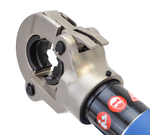 DK60E-3 Praska elektrohydrauliczna z końcówkami w walizce 16-300mm2 4900g 60kN DK60E TRACON