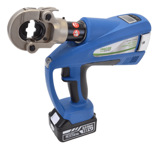 Praska elektrohydrauliczna z końcówkami w walizceDK60E