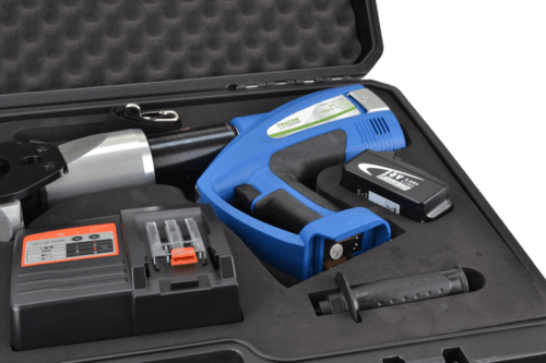 DKV105E-6 Elektrohydrauliczne nożyceo cięcia kabli, w walizce max. D=105mm Cu/Al 8550g 120kN DKV105E TRACON