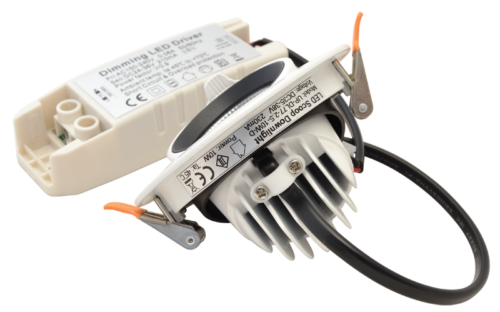 Oprawa LED do sufitów podwieszanych, obrotowa 200-240VAC 10 W 800 lm DLCOBA10W TRACON