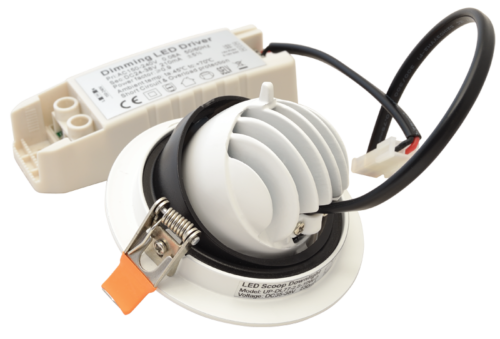 Oprawa LED do sufitów podwieszanych, obrotowa 200-240VAC 10 W 800 lm DLCOBA10W TRACON