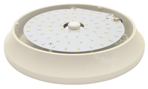 Zewnętrzna oprawa LED w plastikowej obudowie, czujnik ruchu 100-240V 14W 1000lm EVAS14NW TRACON
