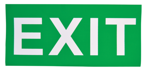 Ewakuacyjna oprawa LED z piktogramami 230V 50Hz 13×LED EXIT-01-J TRACON
