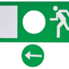 Ewakuacyjna oprawa LED z piktogramami 230V 50Hz 13×LED EXIT-01-J TRACON