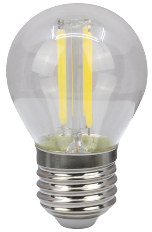 Źródło światła COG LED mały glob przeźroczystyFILG454WW