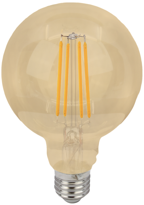Źródło światła COG LED mały glob przeźroczystyFILGG958W