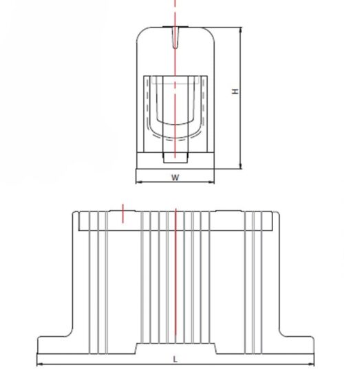 Złączka kompaktowa na szynę i płytę montażową 2.5-35mm2 max. 1000VAC/1500VDC max.135A FLEAL-35 TRACON