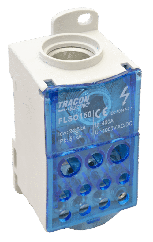 Złączka odgałęźna, otwierana 1×150(120)mm2/5×16(10) 4×25(16) 2×35(25)mm2 FLSO150 TRACON