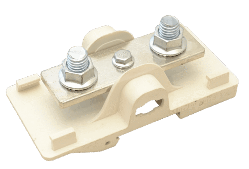 Złączka przelotowa na szynę otwierana 1×95(95)mm2 / 1×95(95)mm2 690VAC/DC 250A FLSOT95L TRACON