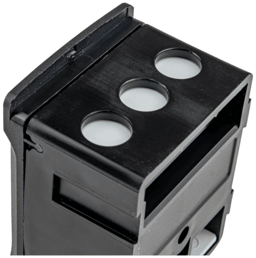 Listwa zaciskowa linii głównej, plombowana, czarna 2x35mm2 / 3x35mm2 690VAC 100A FSK35F TRACON