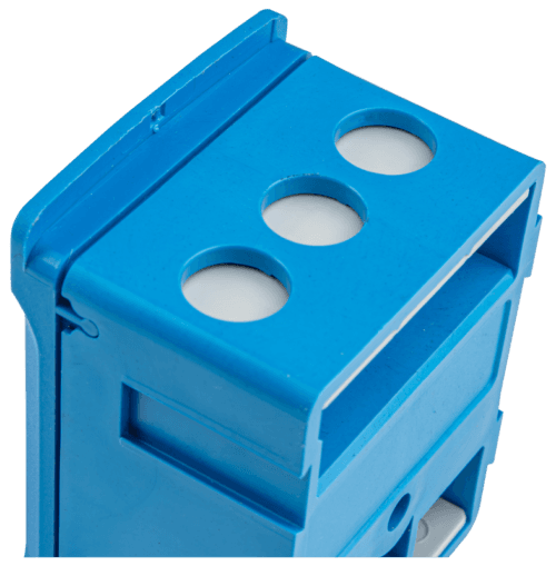 Listwa zaciskowa linii głównej, plombowana, niebieska 2x35mm2 / 3x35mm2 690VAC 100A FSK35K TRACON