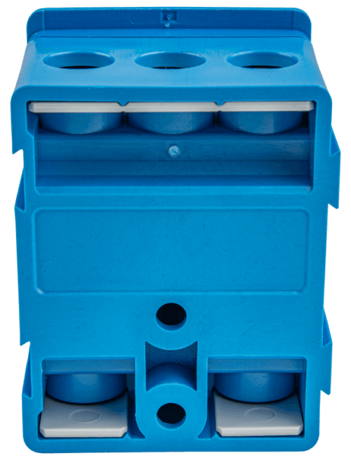 Listwa zaciskowa linii głównej, plombowana, niebieska 2x35mm2 / 3x35mm2 690VAC 100A FSK35K TRACON