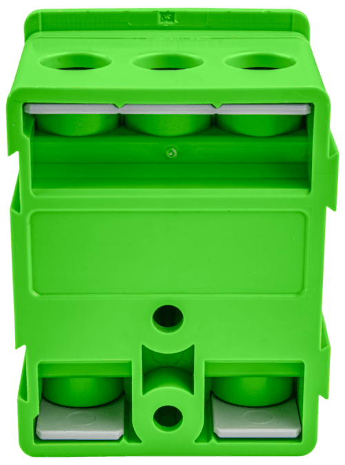 Listwa zaciskowa linii głównej, plombowana, zielona 2x35mm2 / 3x35mm2 690VAC 100A FSK35Z TRACON