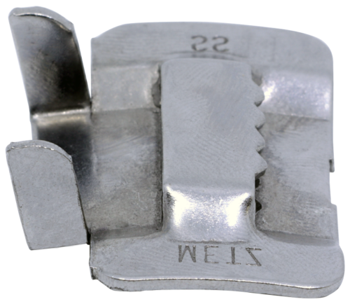 Element zamykający do taśmy metalowej 16mm Element zamykający do taśmy metalowej 16mmFSZZ16