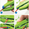 Narzędzie do ściągania izolacji i praska do tulejek 0.5-6 mm2; max 3 mm GREEN LINE GLCSC TRACON