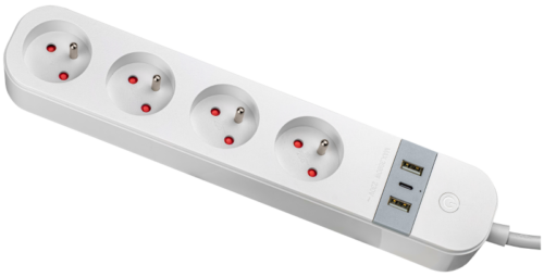 Inteligentna wielopunktowa listwa zasilającaHSM4-2A1C-2M-FR