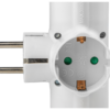 Adapter gniazdo z przełącznikiem białeKACS3