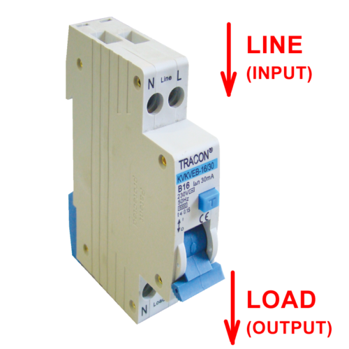 Kombinowany wył. ochronny elektroniczny 2P 1 mod char. BKVKVEB-32/100