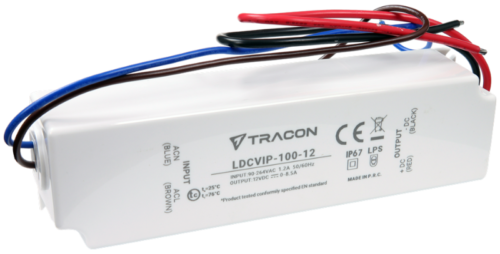 Zasilacz LED w obudowie z tworzywa Zasilacz LED w obudowie z tworzywaLDCVIP-100-12