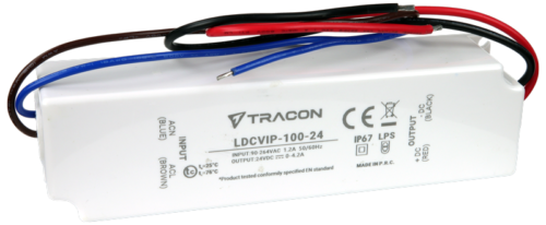 Zasilacz LED w obudowie z tworzywa Zasilacz LED w obudowie z tworzywaLDCVIP-100-24