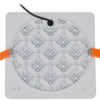 Hermetyczny downlight LED do zabudowy, kwadratowy 230 VAC 28 W 4000 K LED-DLNIP-28NW TRACON