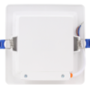 Kompaktowa oprawa LED do wbudowania z układem SAMSUNG 230 VAC 9W 720lm LED-DLNS-9NW TRACON