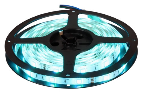 Taśma LED, zewnętrzna SMD5050.60LED/m 14.4W/m W=10mm LED-SZK-144-RGB TRACON