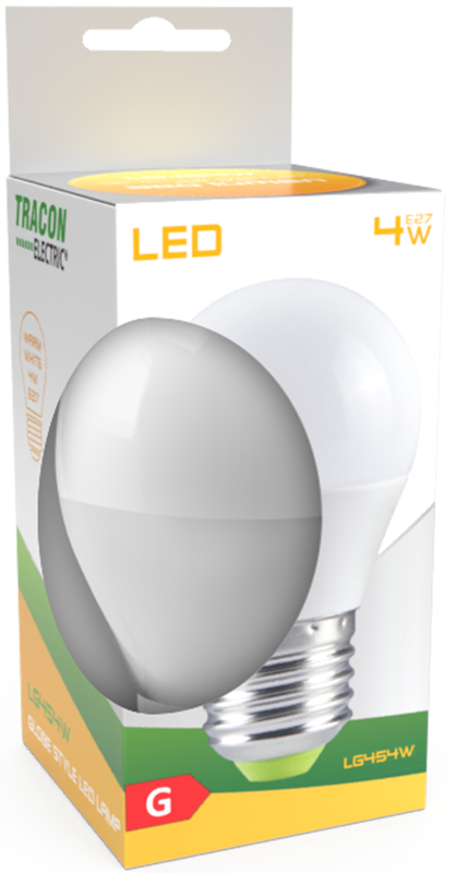Źródło światła LED, mała kulka 230 VAC 5 W 2700 K LG455W TRACON