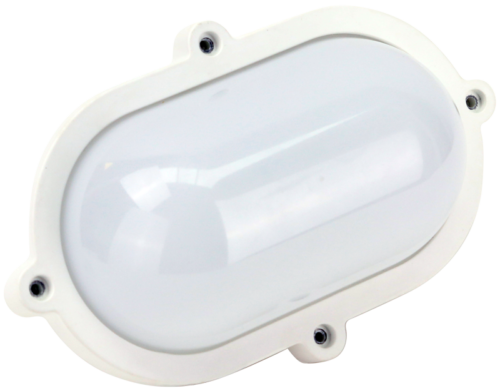 Hermetyczna okrągła oprawa LED owalna, obud. plastikowa 230 VAC 50 Hz 8 W LHIPO8W TRACON
