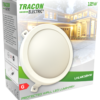 Oprawa naścienna LED, owalna, obudowa plastikowa 230 V 50 Hz 12 W LHLMK12NW TRACON