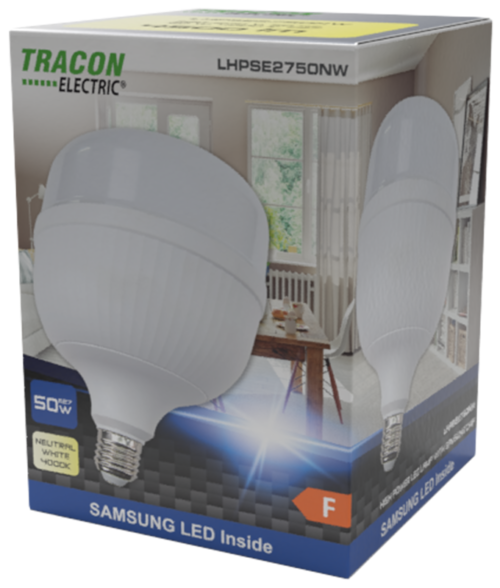 Żarówka LED o wysokiej mocy, z chipem Samsung 220-240 V 50 Hz 50 W LHPSE2750NW TRACON