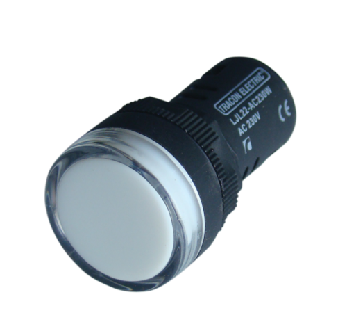 Lampka kontr. LED biała Lampka kontr. LED białaLJL22-ACDC24W